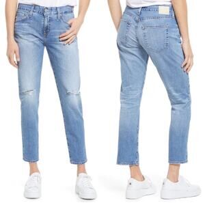 AG Ex-Boyfriend Slouchy Slim Jean 22 Years Landmark Destructed Size 28